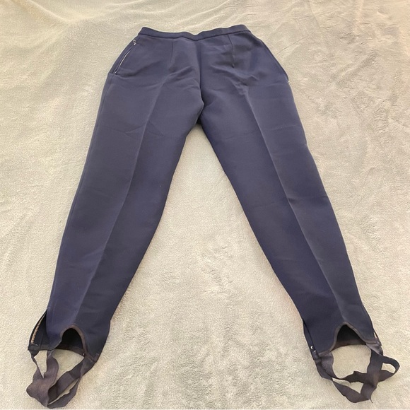 Feller Keilhosen Ski Pants Stirrup Blue Heavy Waterproof Snow Pants Gent… - Picture 10 of 15